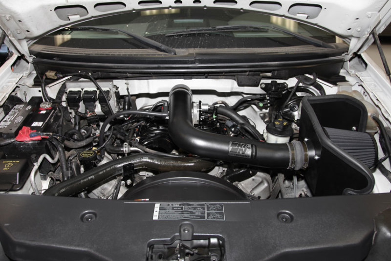 Ford F150 Performance Air Intake - K&N Engineering - Blackhawk - Black - `04-`08